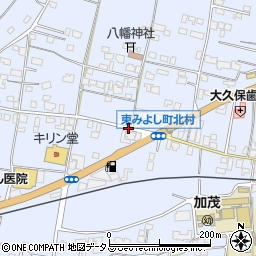 ほっかほっか亭　三加茂店周辺の地図