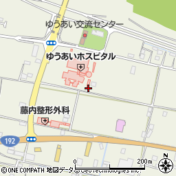 徳島県三好郡東みよし町中庄733周辺の地図