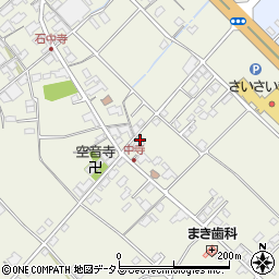 愛媛県今治市中寺547周辺の地図