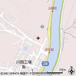日本化薬株式会社　厚狭工場触媒製造部周辺の地図