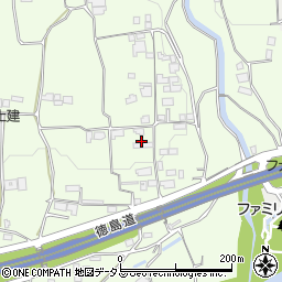 徳島県三好郡東みよし町昼間392周辺の地図