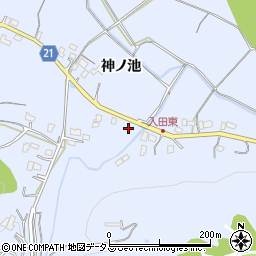 徳島県徳島市入田町神ノ池16周辺の地図