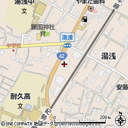和歌山県有田郡湯浅町湯浅2162-5周辺の地図