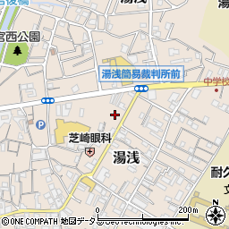 和歌山県有田郡湯浅町湯浅1627周辺の地図