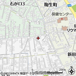 山口県防府市新田488-1周辺の地図