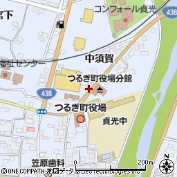 徳島県美馬郡つるぎ町貞光中須賀42-2周辺の地図