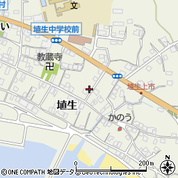 山口県山陽小野田市埴生651周辺の地図