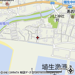 山口県山陽小野田市埴生未周辺の地図