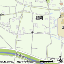 徳島県三好郡東みよし町昼間3388周辺の地図
