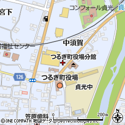徳島県美馬郡つるぎ町貞光中須賀33周辺の地図