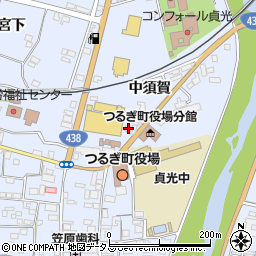 徳島県美馬郡つるぎ町貞光中須賀33周辺の地図