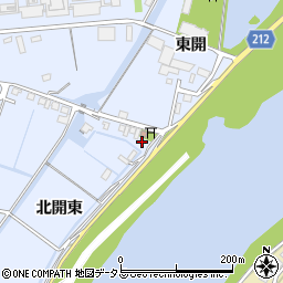 徳島県徳島市雑賀町北開東59周辺の地図