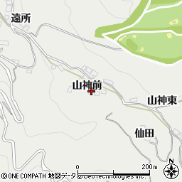 徳島県美馬市穴吹町穴吹山神前116-1周辺の地図
