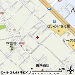 愛媛県今治市中寺556-12周辺の地図