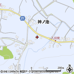 徳島県徳島市入田町神ノ池19周辺の地図