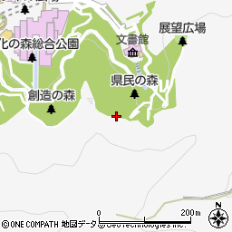 徳島県徳島市八万町向寺山周辺の地図