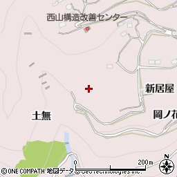 徳島県三好市池田町西山久保ノ上周辺の地図