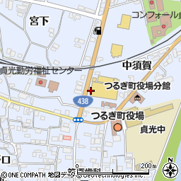 新洗蔵マルナカ貞光店周辺の地図