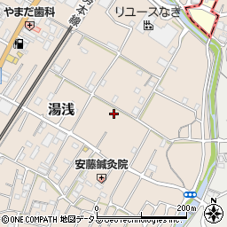 和歌山県有田郡湯浅町湯浅2197周辺の地図