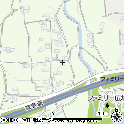 徳島県三好郡東みよし町昼間344周辺の地図