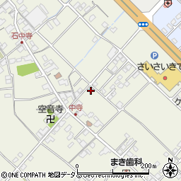 愛媛県今治市中寺563周辺の地図