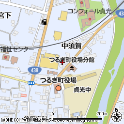 徳島県美馬郡つるぎ町貞光中須賀33-3周辺の地図