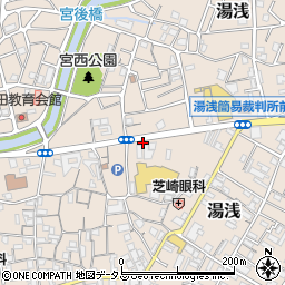 和歌山県有田郡湯浅町湯浅1652周辺の地図