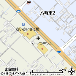 愛媛県今治市中寺276-1周辺の地図