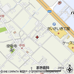 愛媛県今治市中寺556周辺の地図