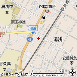 和歌山県有田郡湯浅町湯浅2160-4周辺の地図