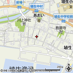 山口県山陽小野田市埴生777周辺の地図