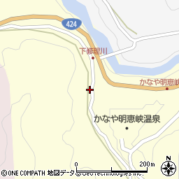 和歌山県有田郡有田川町修理川44周辺の地図