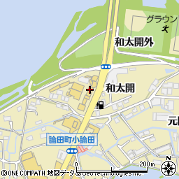 徳島三菱徳島本店周辺の地図