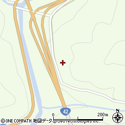 熊野尾鷲道路周辺の地図
