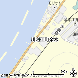 愛媛県四国中央市川之江町余木110周辺の地図