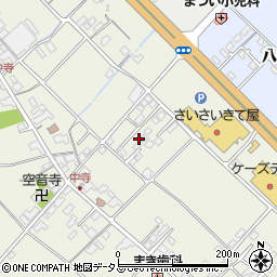 愛媛県今治市中寺556-5周辺の地図