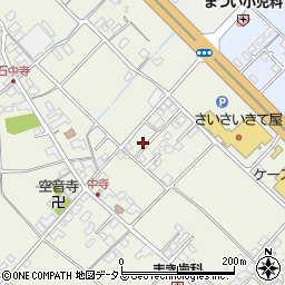 愛媛県今治市中寺561周辺の地図