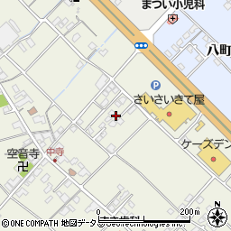 愛媛県今治市中寺573-8周辺の地図