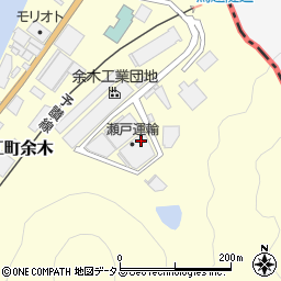 愛媛県四国中央市川之江町余木238周辺の地図