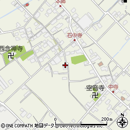 愛媛県今治市中寺470周辺の地図