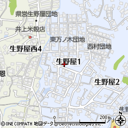 〒744-0031 山口県下松市生野屋西村の地図