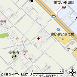 愛媛県今治市中寺561-2周辺の地図