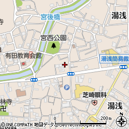 和歌山県有田郡湯浅町湯浅1712周辺の地図