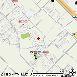 今治中寺郵便局周辺の地図