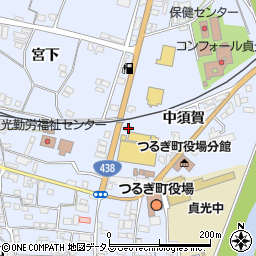 徳島県美馬郡つるぎ町貞光中須賀29-1周辺の地図