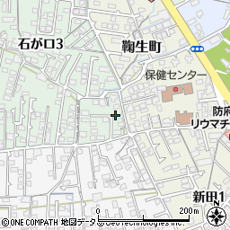 山口県防府市石が口3丁目20周辺の地図