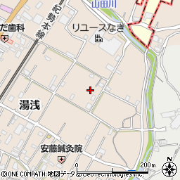 和歌山県有田郡湯浅町湯浅2279-3周辺の地図