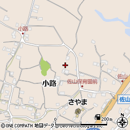 山口県山口市佐山2891周辺の地図