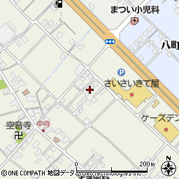 愛媛県今治市中寺572周辺の地図