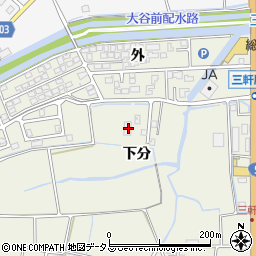 徳島県徳島市三軒屋町下分28周辺の地図